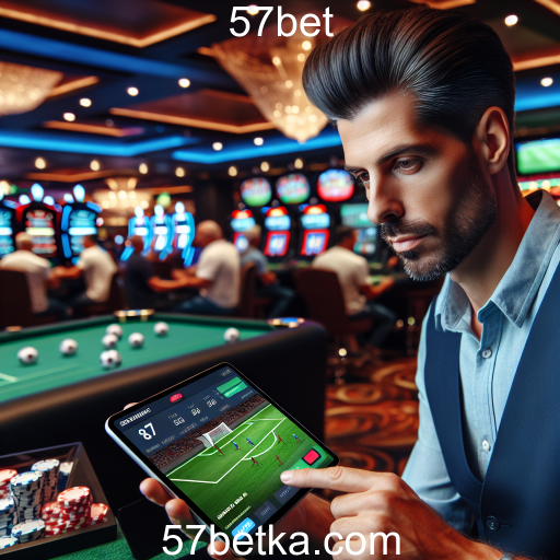 Apostas Ao Vivo: A Emoção em Tempo Real com 57bet